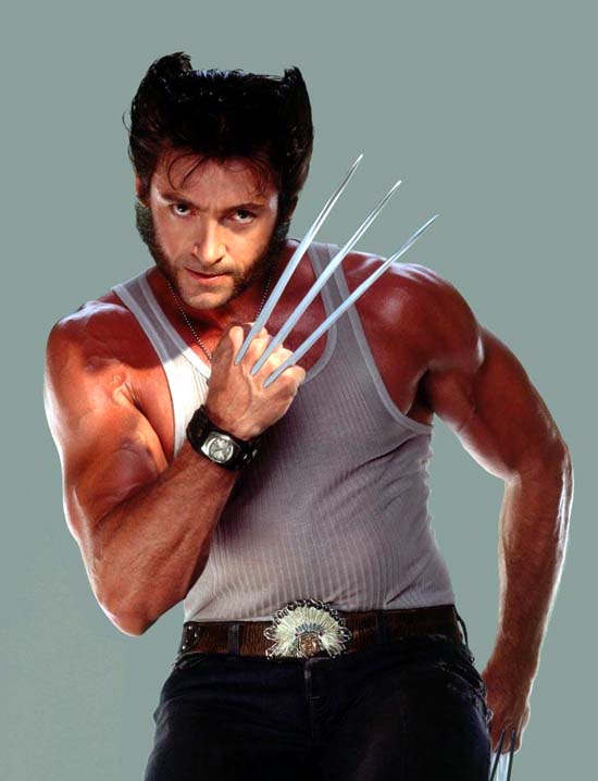 Hugh Jackman or Wolvering, he is equally dishy